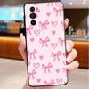 Pink Bow Tie Funda Phone Case For Motorola Edge 50 40 Pro 60 50 40 30 Ultra Neo Fusion Moto G Play G Stylus G Power G
