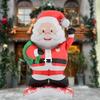 1pc Standing Santa Claus Foil Balloon Christmas Home Decoration Party Decoration Aluminum Foil Santa Festival Outdoor Decoration