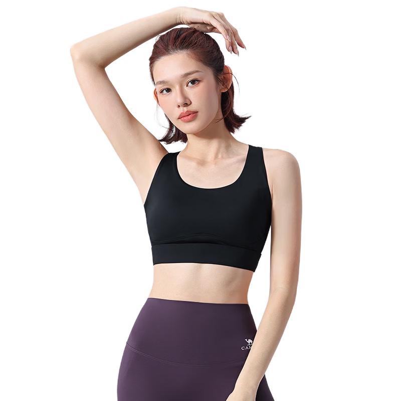 CAMEL Women s Seamless Integrated Cup Sports Bra L