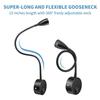 USB Flexible Wall Mount Night Lamp Hotel Bedside Wall Lamp LED Flexible Gooseneck Tube Switch Study Reading Sconces Light