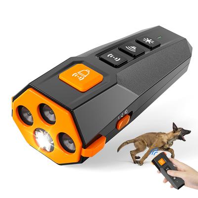 Dog Bark Deterrent Training Device, Ultrasonic Anti Bark, Powerful 3X Sonic Emitters 4 Modes Stop Unwanted Behavior No Painful Dog Shock Collar