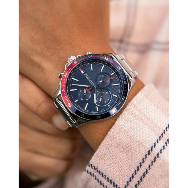 Men's watch TOMMY HILFIGER 1791718 BANK (zf022a)