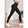  High Waist Yoga Pants for Women – Tummy Control Compression Leggings for Running, Gym, Workout, Black