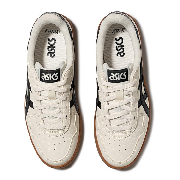 Asics Japan S Retro Casual Durable Breathable Low Top Skate Shoes Unisex Sneaker White Black 1203B055-200