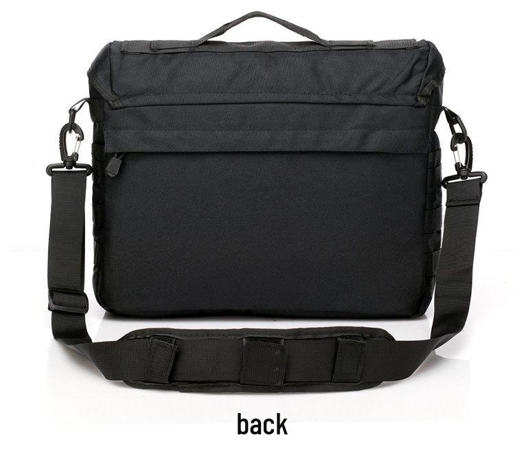 Men's & Women's Outdoor Tactical Crossbody Bag - Camouflage Black Hawk Laptop Backpack