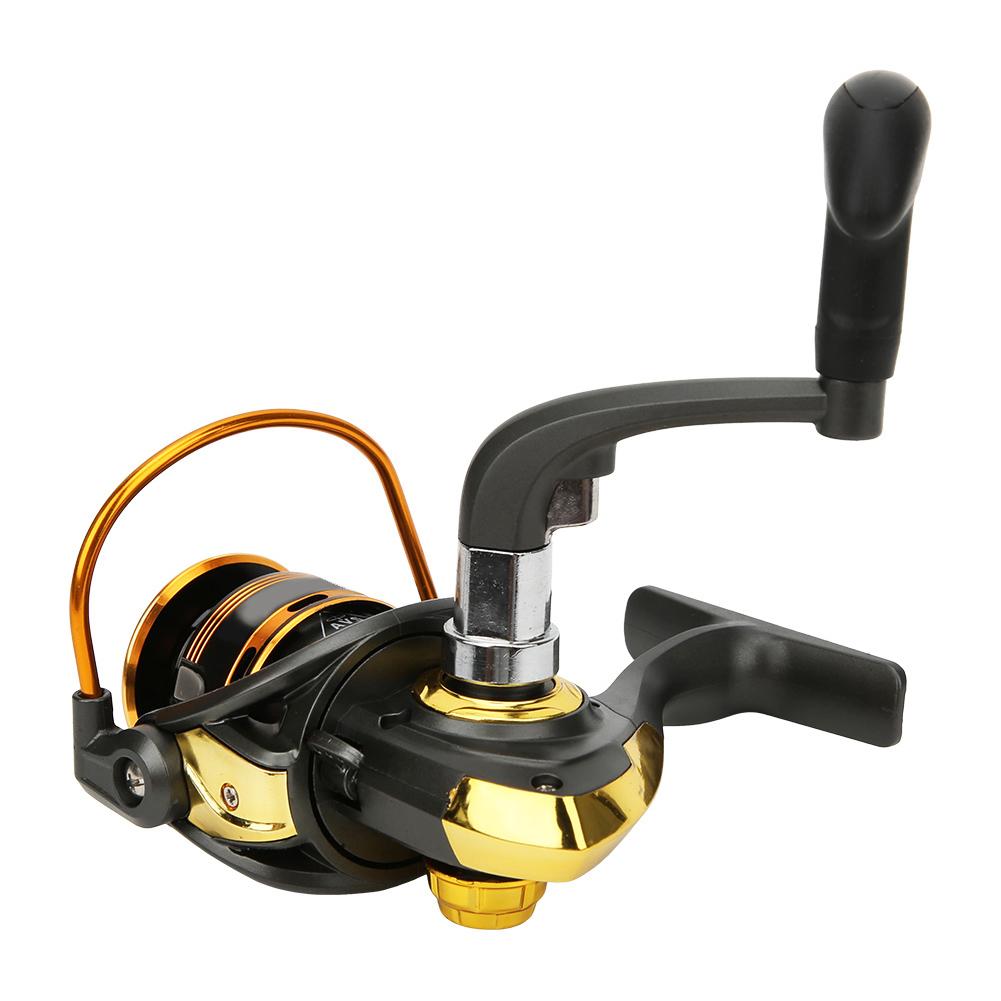 Metal Spinning Fishing Reel Fish Bait High Speed Casting Wheel with Rubber HandleJS1000