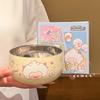 Pleasant Goat and Big Wolf Children's Baby Supplementary Food Bowl Baby Soup Rice Bowl Cute High-value Birthday Gift