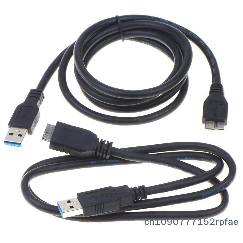 {NN72} USB3.0 Type A To Micro B External Hard Drive Disk Cable 5Gbps High Speed Transfer For External Hard Drives Cameras Phones