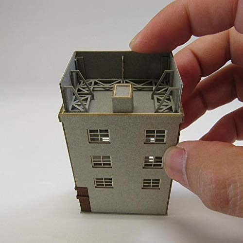 Sankei 1/220 Miniature Art Petit Building-1 Paper Craft