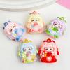 Cartoon DIY Resin Accessories: Cute Princess Dress Cream Glue Refrigerator Magnets, Hair Clips, Keychains, Ornaments