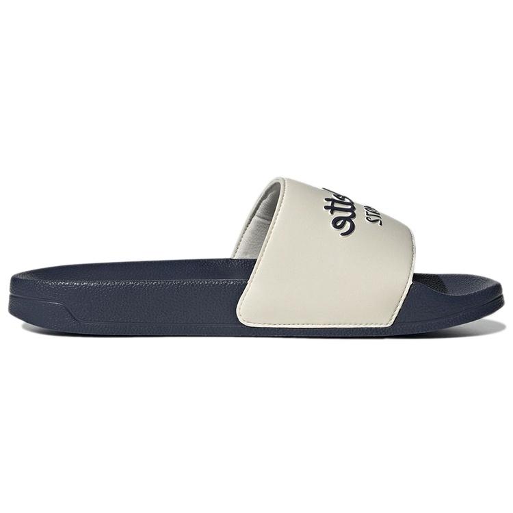 adidas Adilette Shower Slide 'White Shadow Navy' Men's GW8748