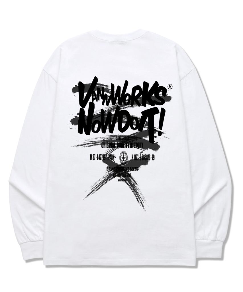 VANNWORKS Do It Painting Long Sleeve (Vls0090) White
