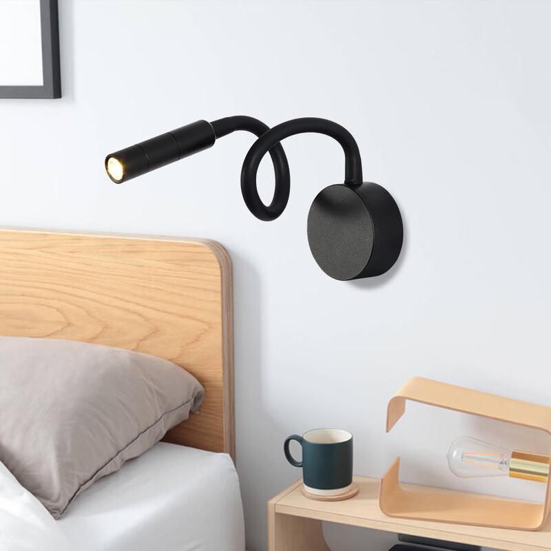 Flexible Gooseneck Wall Reading Lamp