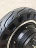 10" Borstlös Navmotor, 24V/36V/48V, 500W, Elsparkcykel Trumbroms med Bikakeformad Däck