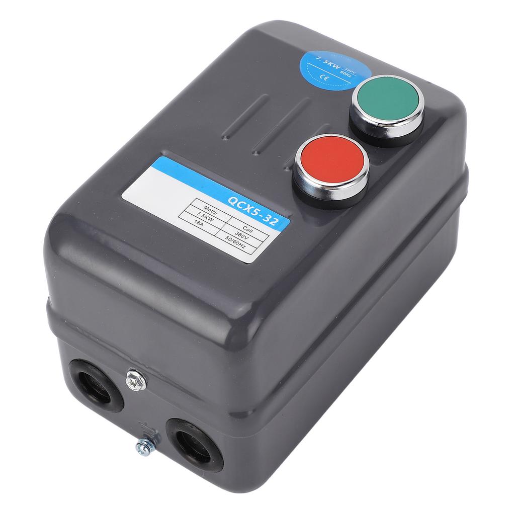 Magnetisk elektrisk motorstartkontrollbrytare 7,5KW 3-fas 380V 14?22A för luftkompressor