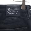 DENHAM skinny pants W26 black stretch Women Used