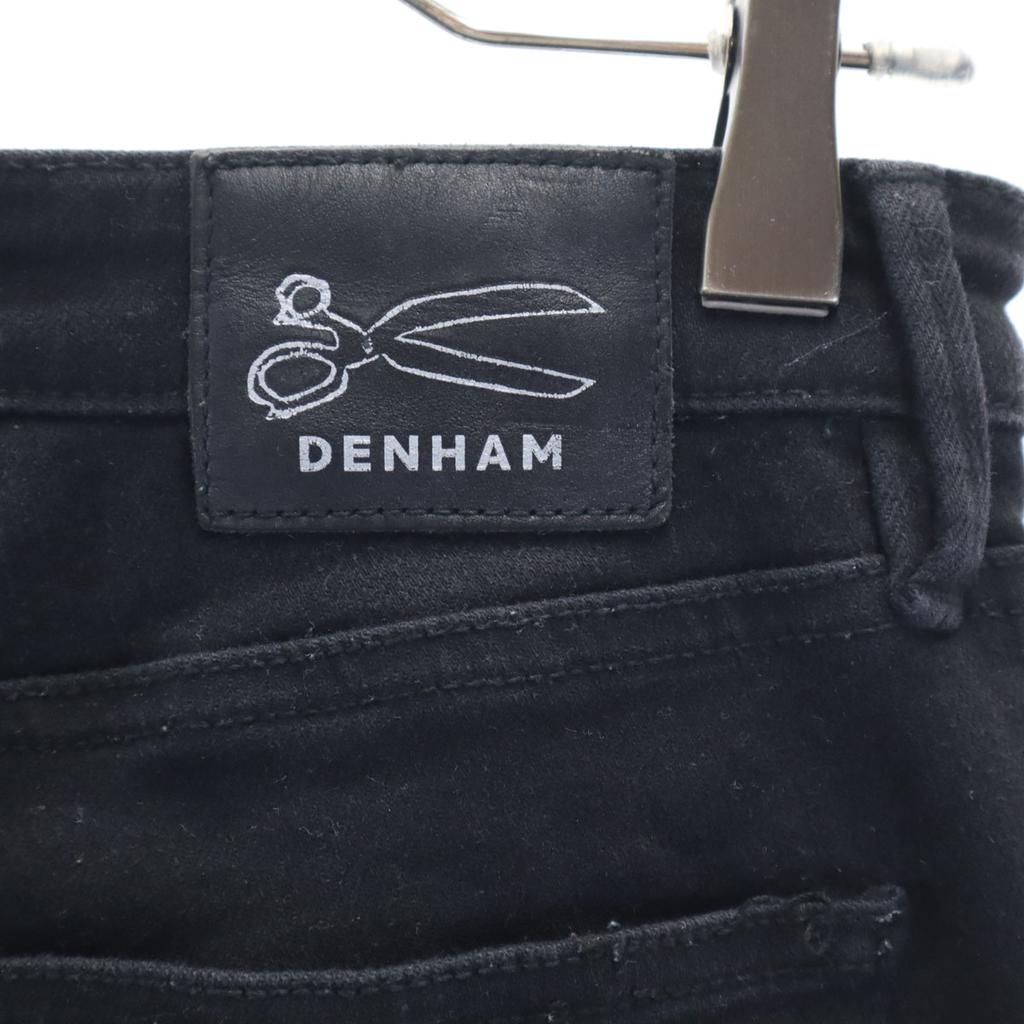 DENHAM skinny pants W26 black stretch Women Used
