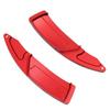 Red Metal Steering Wheel Shift Paddle Extender for Peugeot (1 Pair)