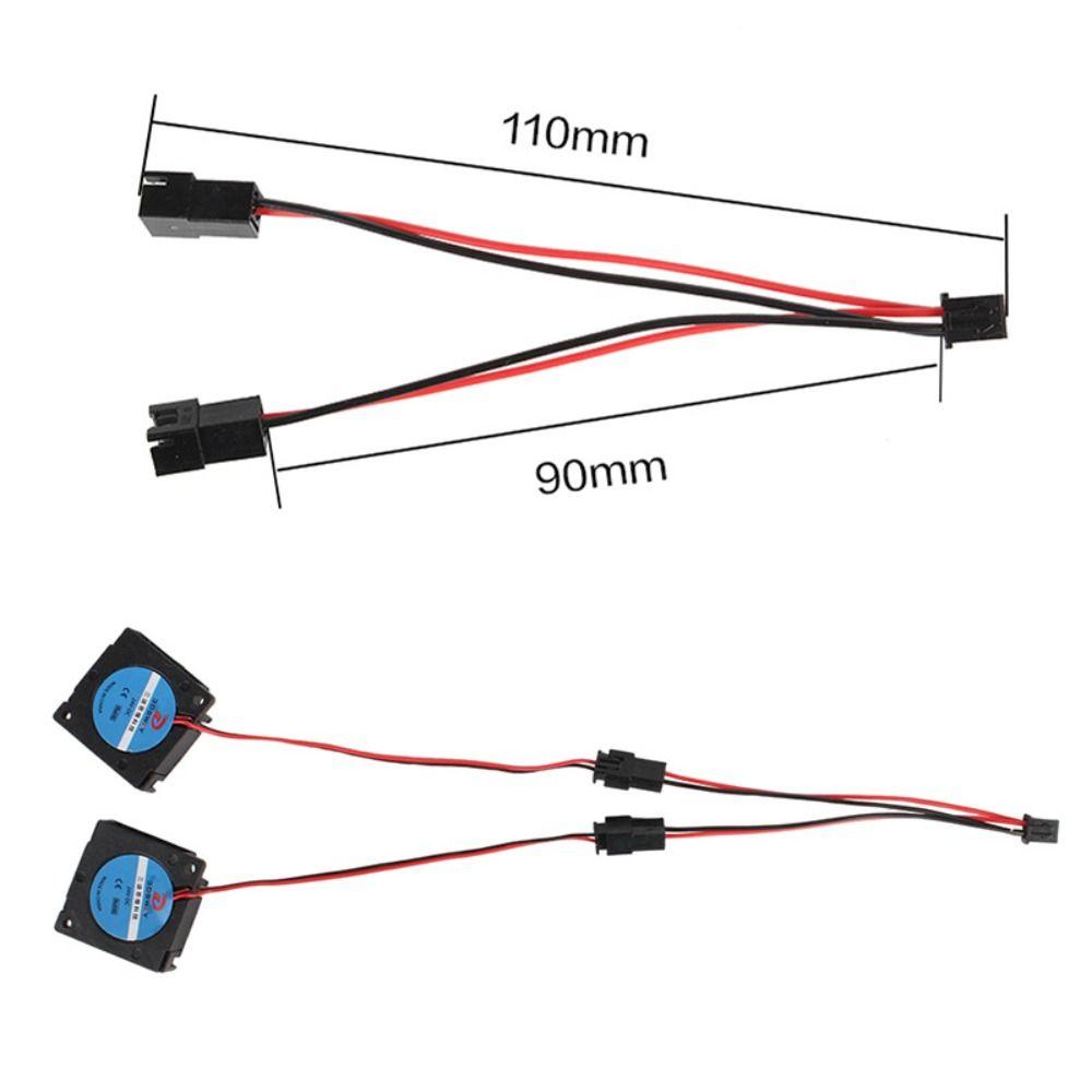 5PCS 1 to 2 Extension XH2.54 Terminal Connector Mainboard Y Splitter  3D Printer Parts