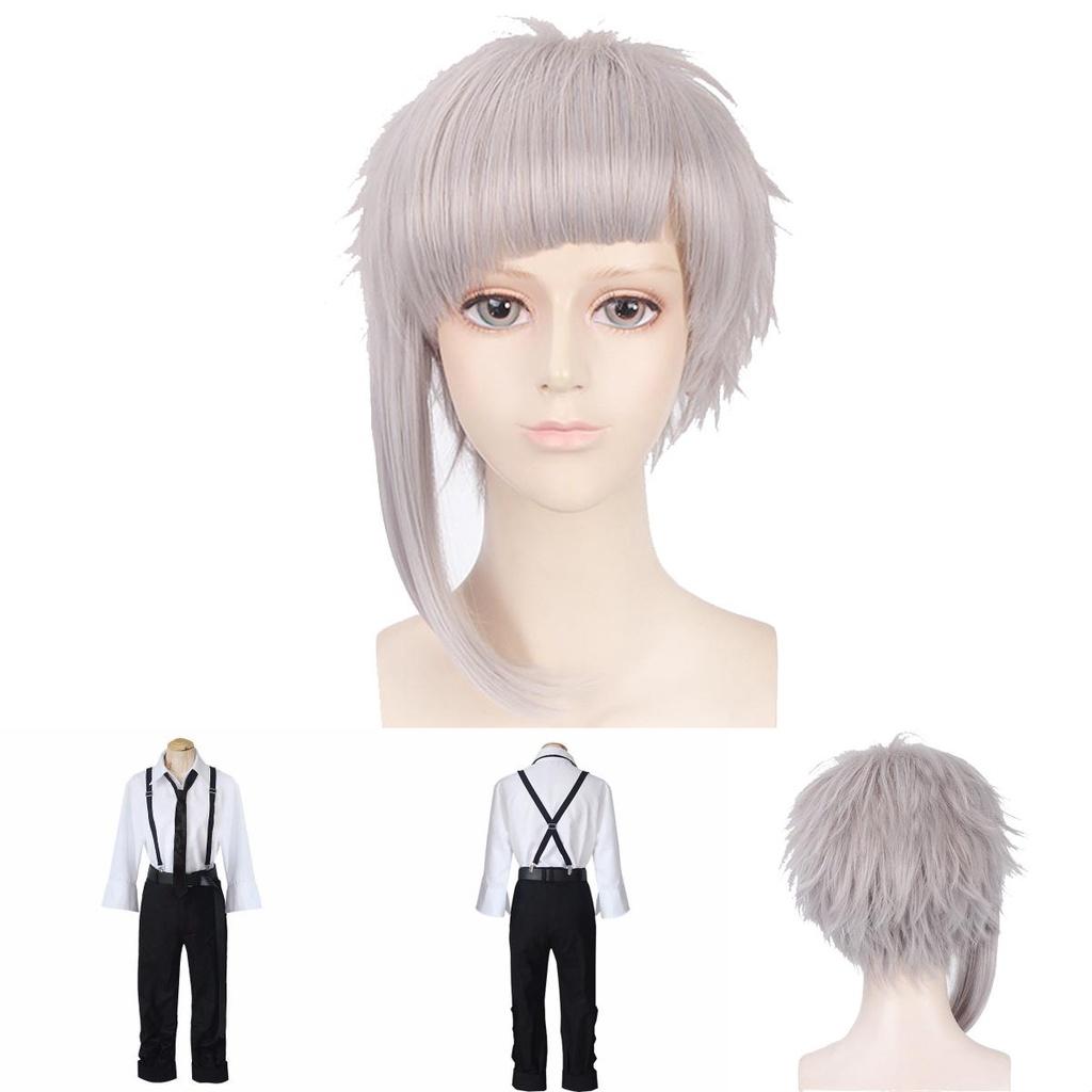 Nádherný japonský anime Bungo Stray Dogs Nakajima Atsushi Cosplay Kostým Uniforma Oblek
