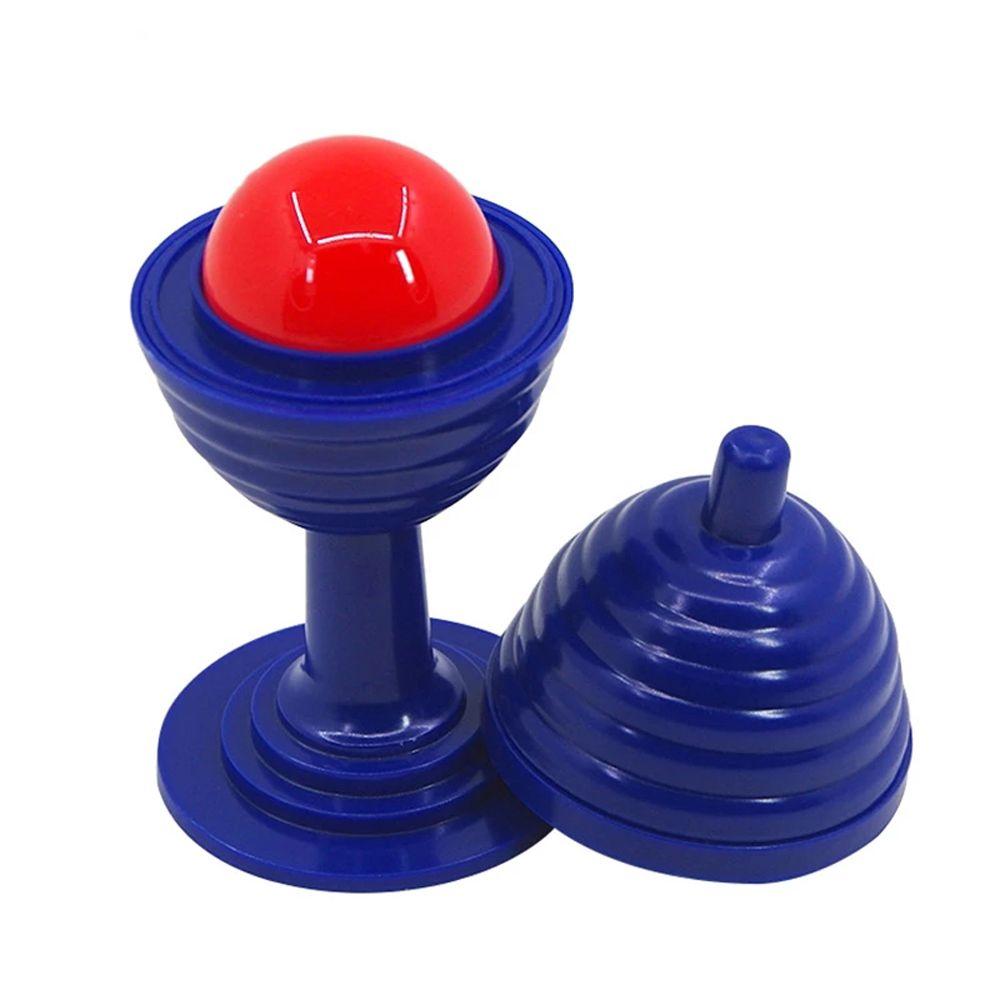 1 Set Kugeln Spurlos Magische Tasse Puzzle Neuheit Spielzeug Kinder Nahaufnahme Zaubertrick Requisiten