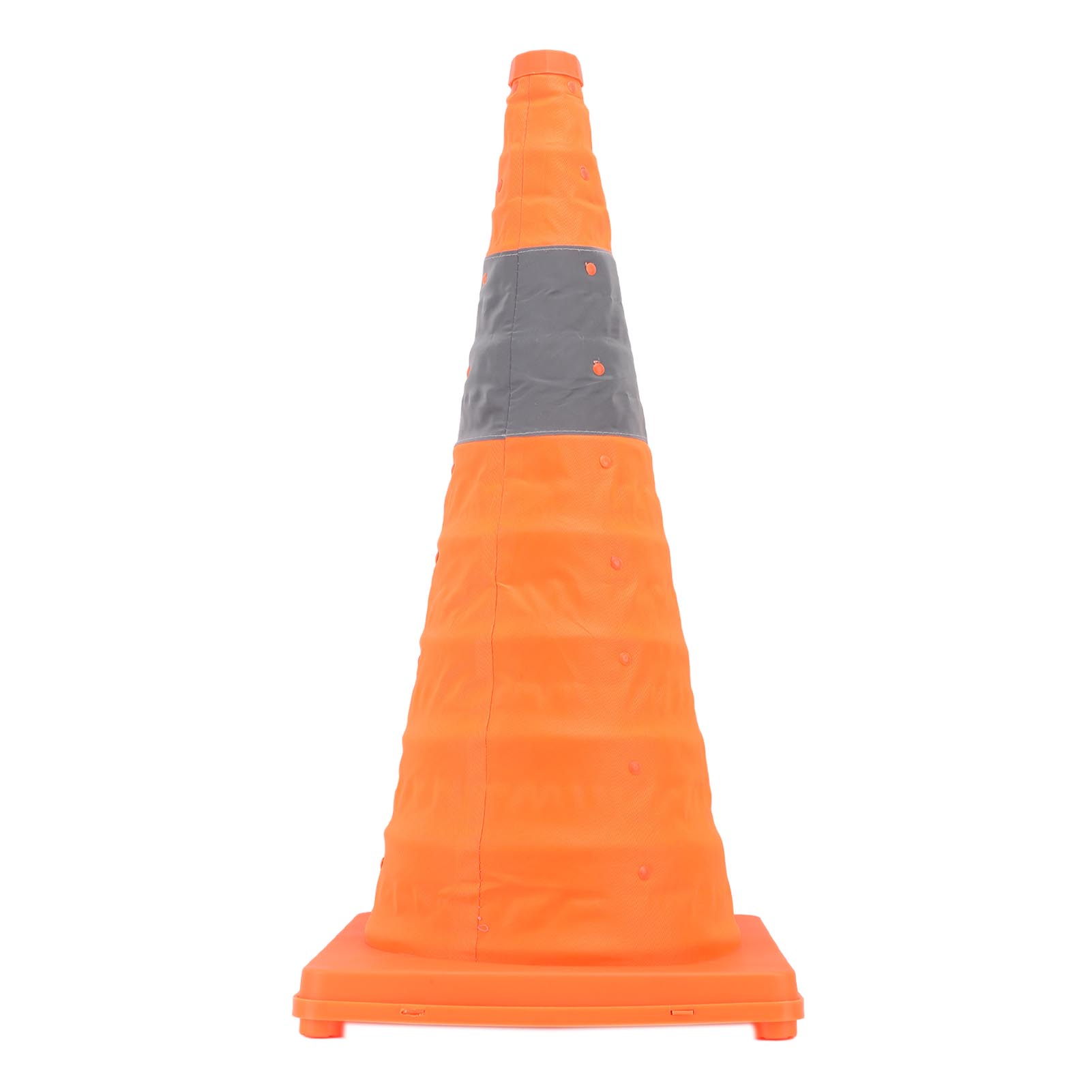 Collapsible Traffic Safety Cone with Reflective Collar Multi Purpose for Car Driving Practice Road Parking PE+PP