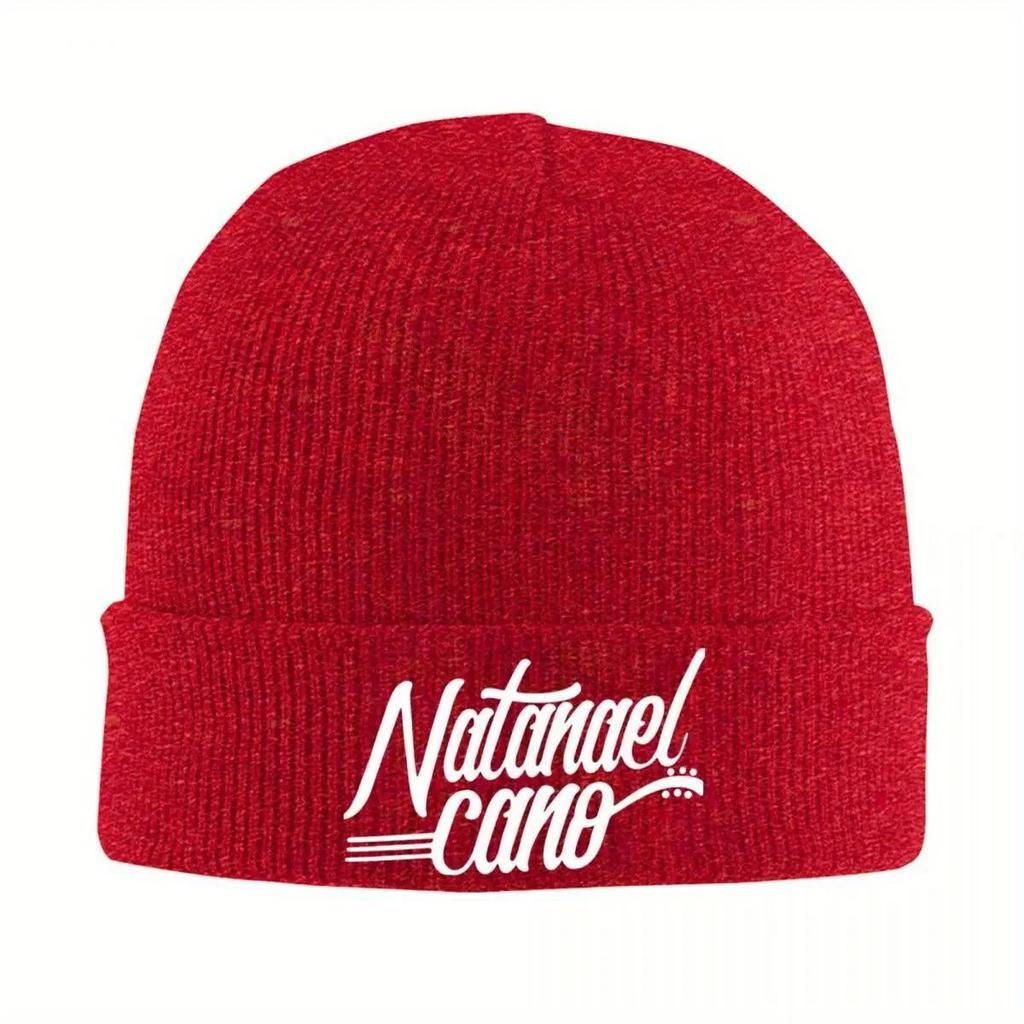 New Natanael Cano Mexican Knitted Caps Womens Unisexs Skullies Beanies Winter Hat Regional Mexicano Artistas Hip Hop Melon C