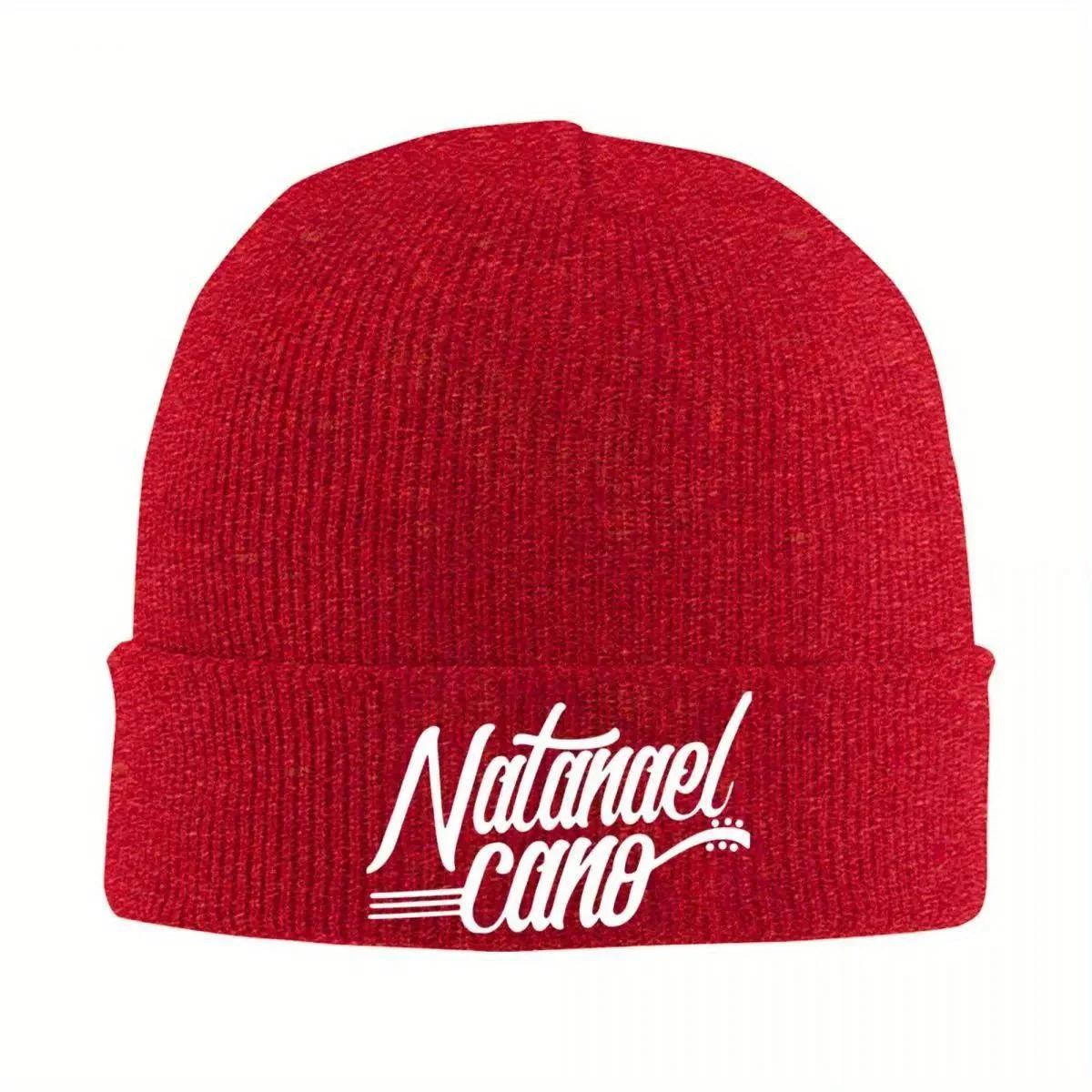 

New Natanael Cano Mexican Knitted Caps Womens Unisexs Skullies Beanies Winter Hat Regional Mexicano Artistas Hip Hop Melon C