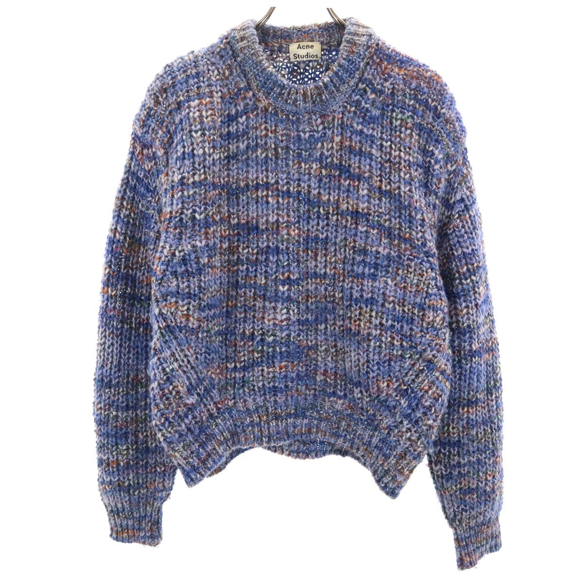 

ACNE STUDIOS Long sleeve knit M blue Men s Used