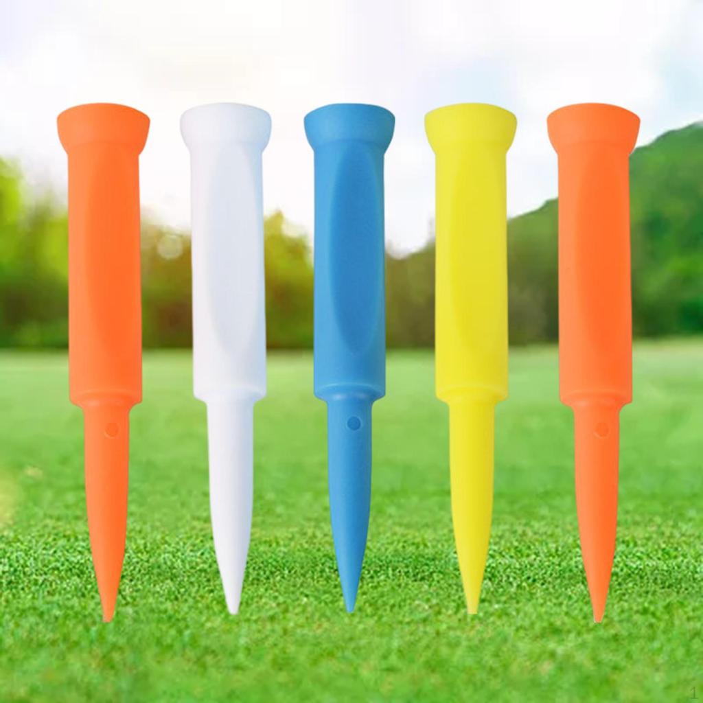 5-Piece Golf Tee Set for Simulator Use, Ideal Home and Office