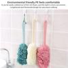 4 Pack Multiple Bath Body Brushes, Soft Nylon Mesh Back Cleaner with Long Handled Shower Brush for Wet, Exfoliating Luffa Bath Sponge for Women & Men