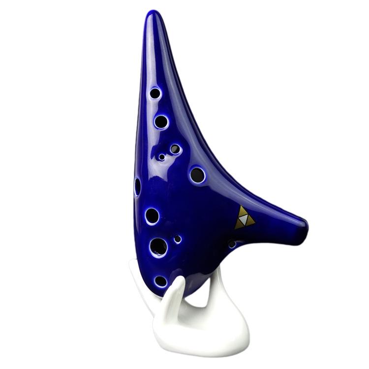 12-Hole Alto C Key Chromatic Ocarina with Lanyard - Ideal for Teaching & Music Enthusiasts