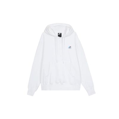 Nike Sportswear Airmoji Logo Hoodie Men Tops White CZ2340-100