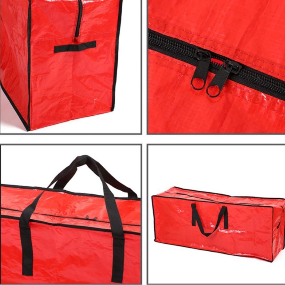 Zippered Christmas Tree Storage Bag Against Dust Christmas Wreath Sacks  Storing