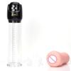 Penis Enlargement Vacuum Pump Vibrator Sex Toys for Men Artificial Vagina Real Pussy Sexy Masturbation Adult Male Masturbator