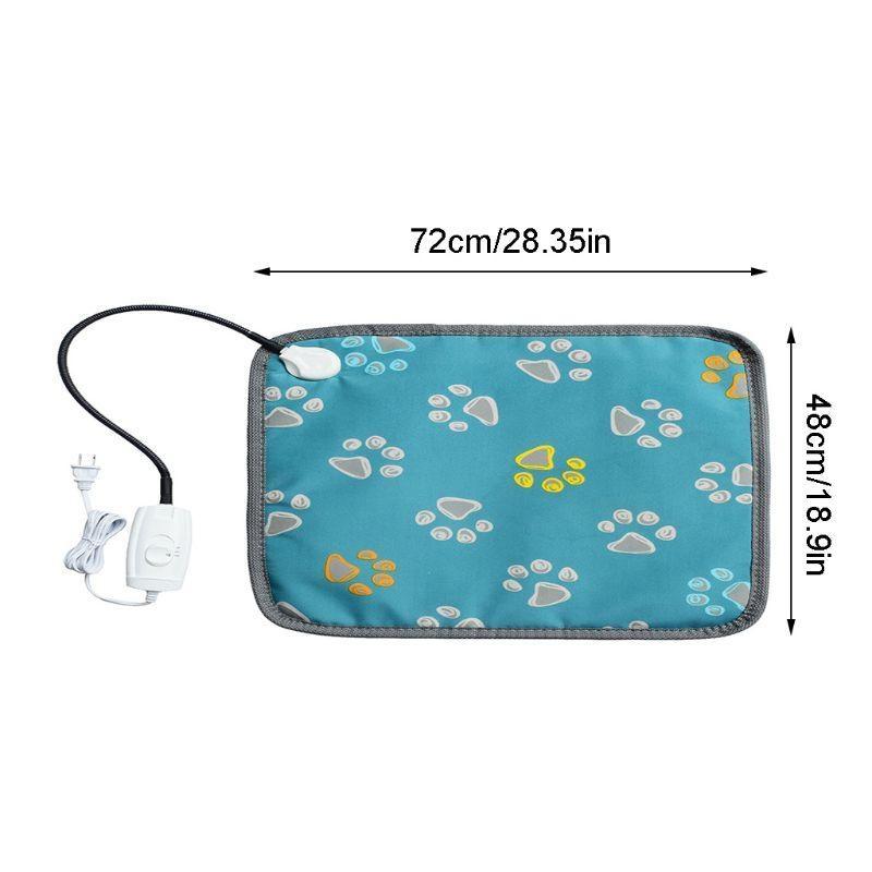 Verstellbare Haustier-Heizmatte für Hunde Katzen Weiche Elektrische Decke Tierbettwärmer Bestseller