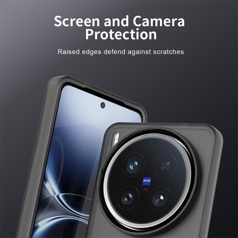 Anti-Drop Candy Color Phone Case For Vivo X200 Ultra Matte Back Case Vivo X200Ultra X200 Pro Mini Cover For Vivo X200 Ultra Case