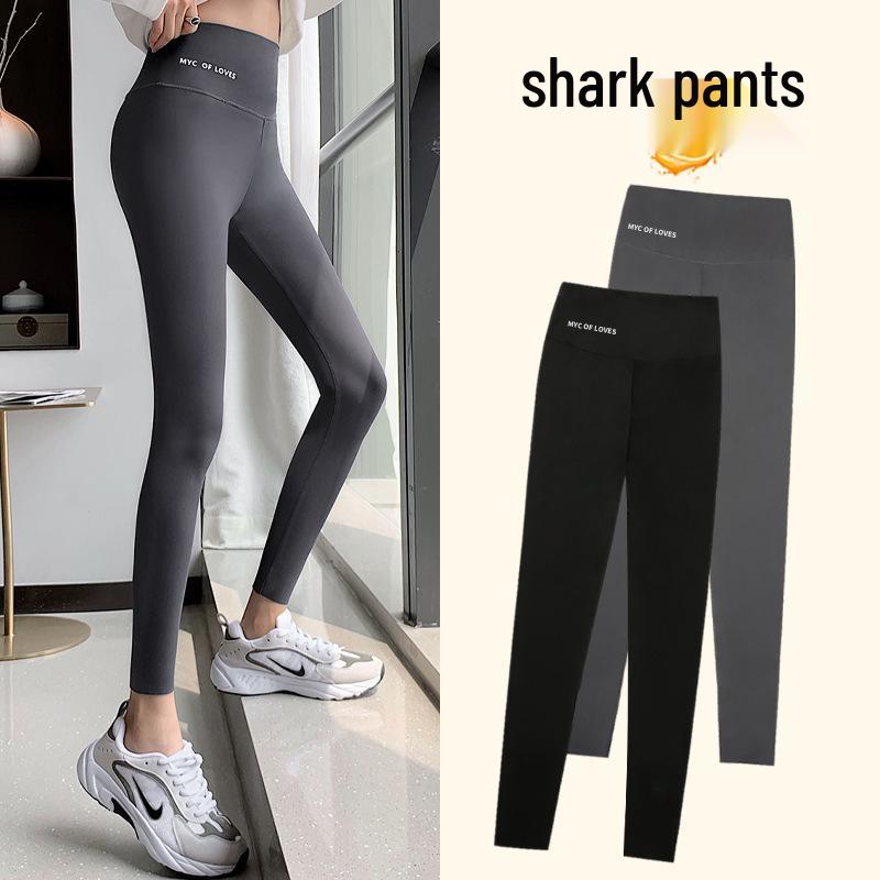 Women's Tummy Control Black Summer Yoga Pants, New Style, Wearable Outdoors, 2025 Edition