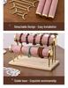 Premium Solid Wood Triple Layer Jewelry and Bracelet Display Stand