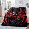 Spider Man Theme Printed Blanket - Perfect for Couch, Bed, Travel & Outdoor Use | Machine Washable, Cozy & Durable.