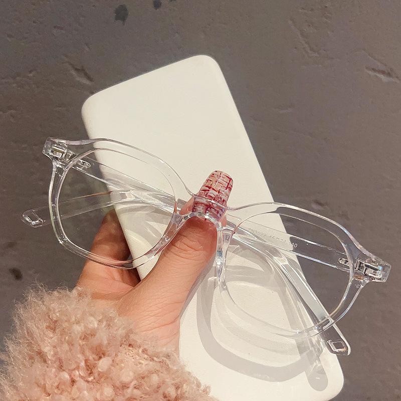 Retro Green Square Anti Blue Light Computer Eyeglasses Women Men Fashion Brand Irregular Ultralight Small Frame Reading Glasses