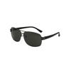 Unisex Summer Black Oversized Square Sunglasses
