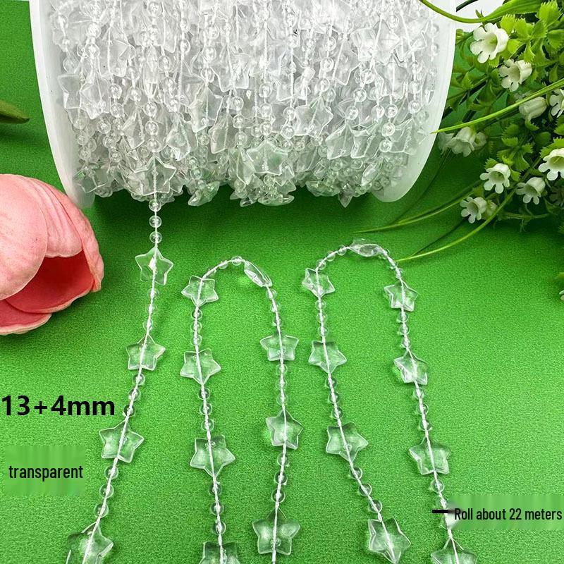 Acrylperlenvorhang & Kristallgangdekoration für Hochzeiten und Feiertage
