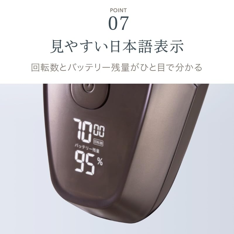 APIXINTL Electric Shaver Flexible 7 USB Titanium Trimmer and Comb LED Automatic Polishing Easy To Attach and Detach Series [126 Blades, Heads]