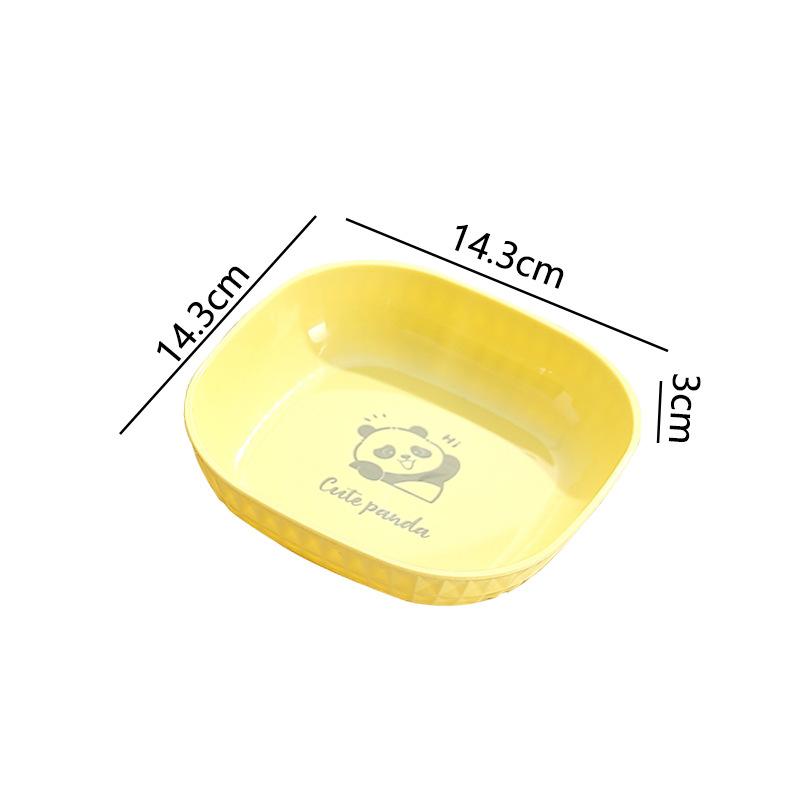 

Dining Table, Bone Spit Plate, Household Garbage Plate, Bone Plate, Food-Grade Vegetable Plate, Snack Fruit Plate With Base Storage