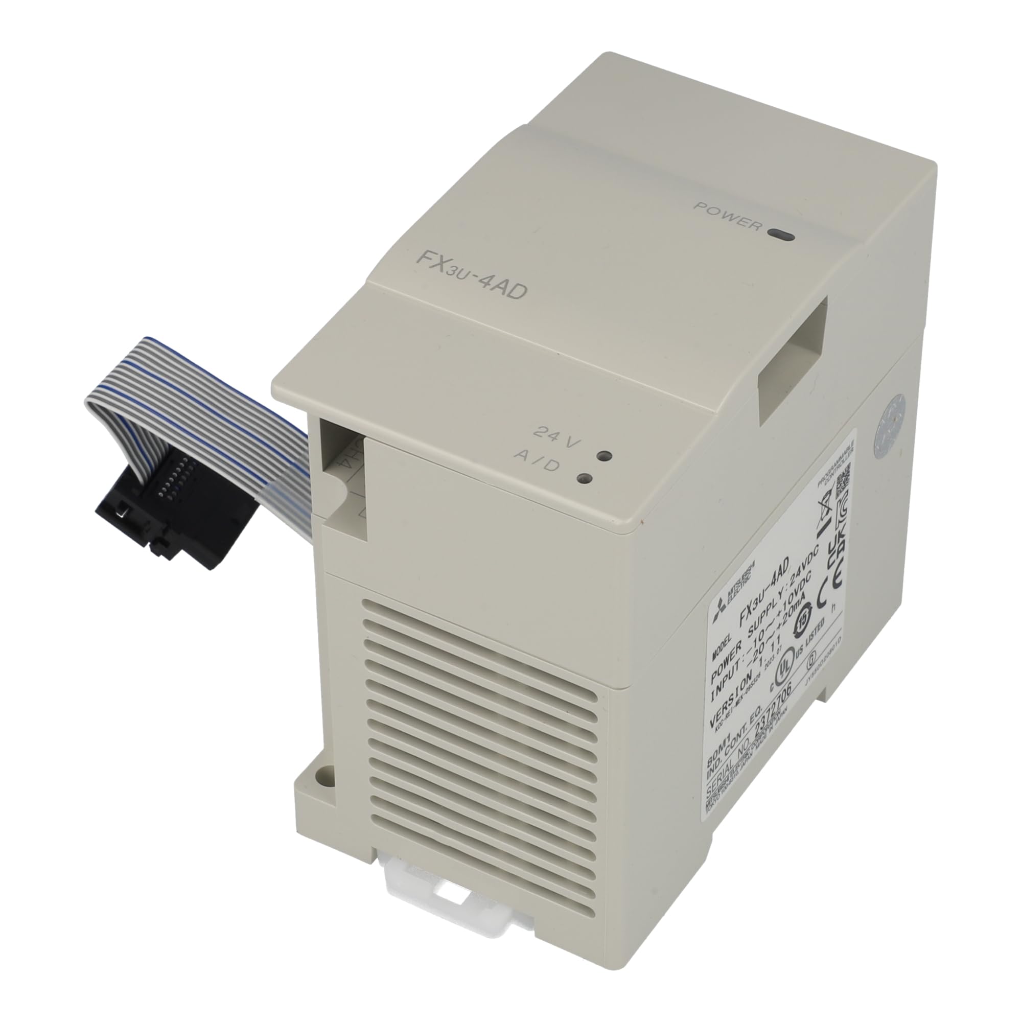 

Mitsubishi Electric FX sequencer analog input block Analog 4ch input FX3U-4AD