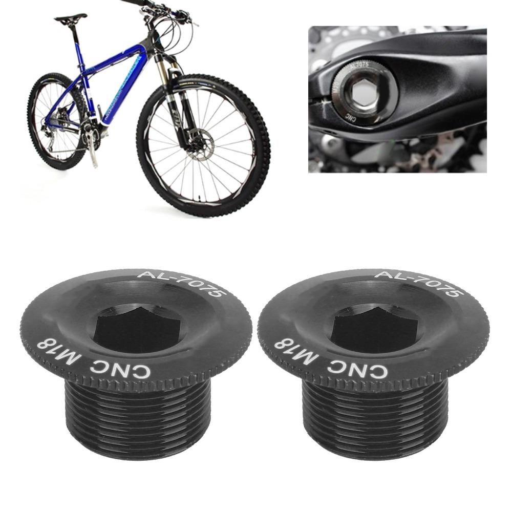 2Pcs High Strength Bicycle Crank Arm Bolts 18mm Crank Arm Screws  Cycling Parts
