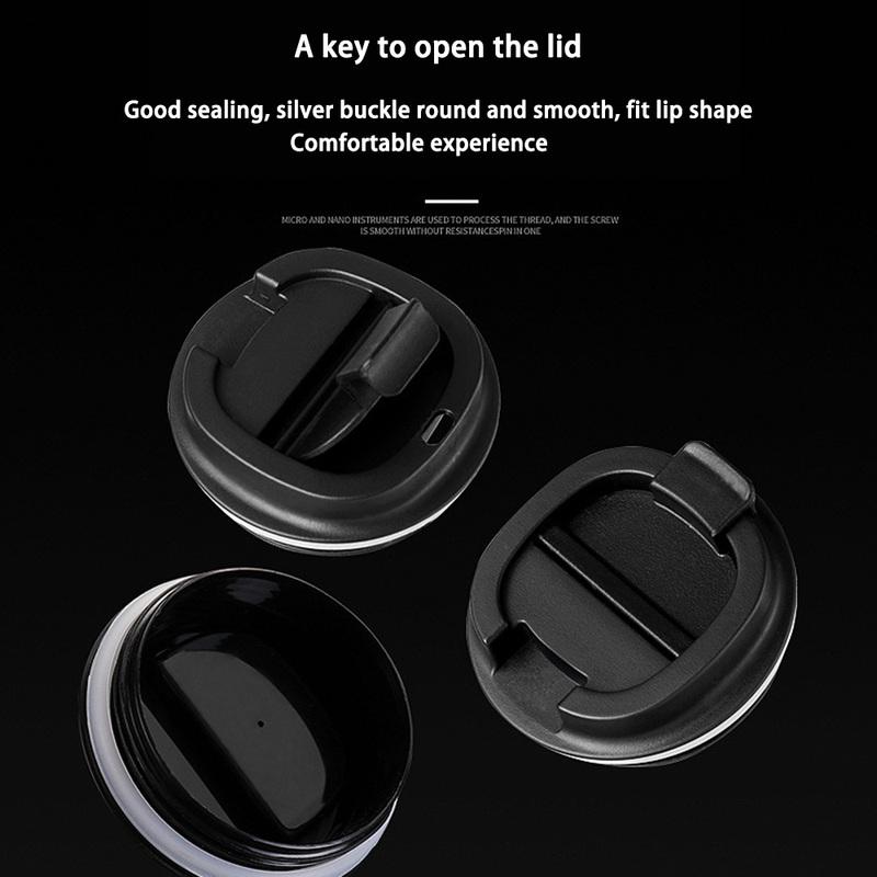 510ML Colorful Vacuum ulated Tumbler Travel Coffee Mug Portable To Go Camping Stainless Steel Coffee Cups Keep Hot and Cold