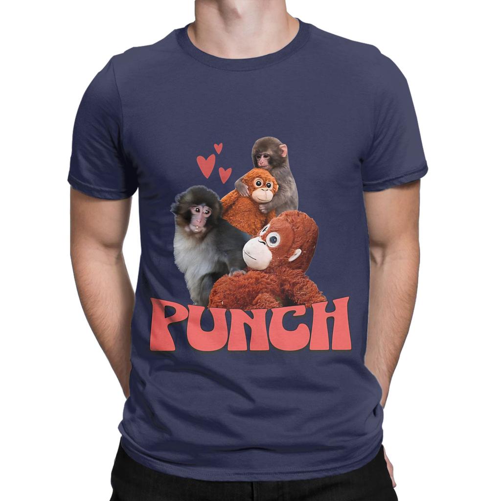 Punch The Monkey Graphic 100 Cotton Tshirt Bib Punch The Monkey Tops Tees For Unisex