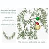 Home Decoration Artificial Green Plants Garland Wreaths Christmas Hanging Vine Pine Needle Cane